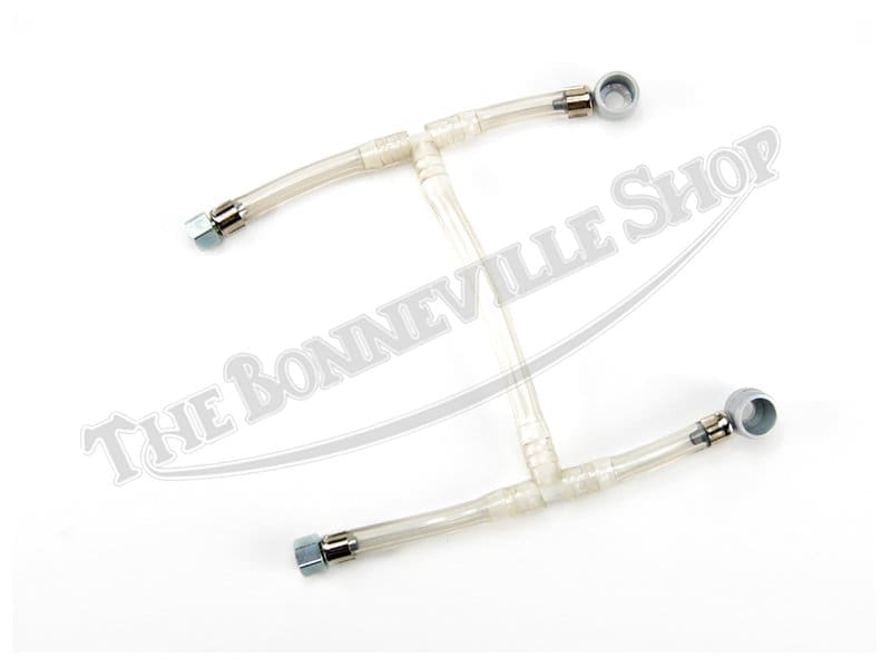 Norton Commando 750 Fuel Line Early 'H' Type Complete PN 061440