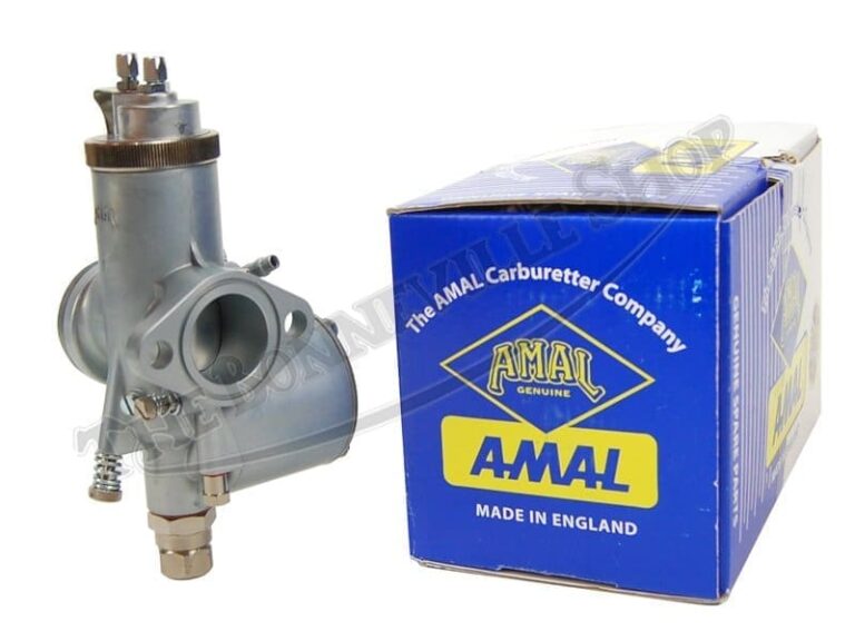 Support De Gicleur Amal Monobloc Chromé Pour Carburateurs Triumph, Norton, BSA - Pièce Neuve UK