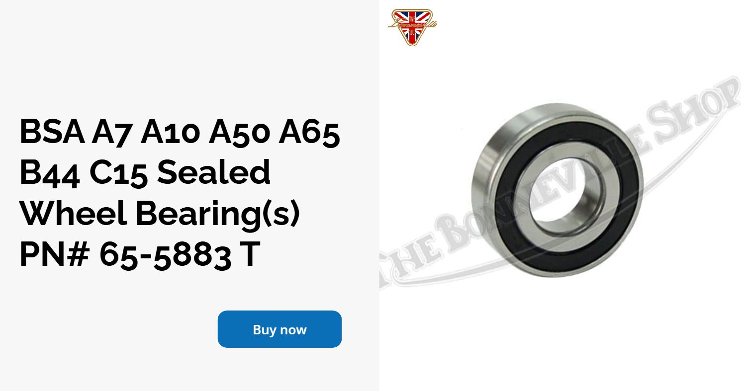 Cuscinetto Ruota Anteriore - Destro | BSA C 249 1965 7767 - Foto 3