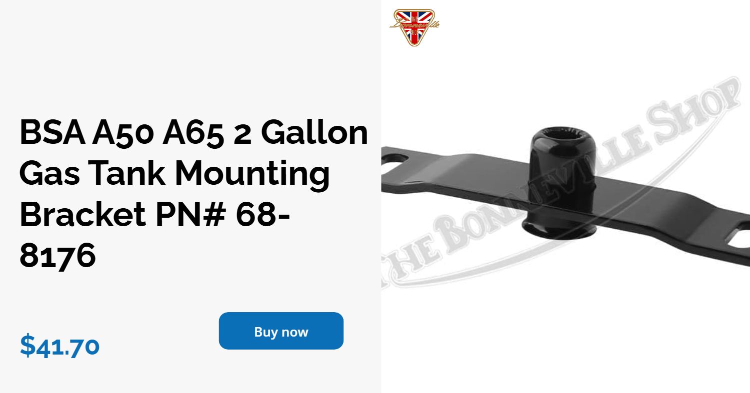 Gas Tank Mount Rubber Set For BSA A65 & Triumph T120/T140 - Parts #83-4932 & 83-3021